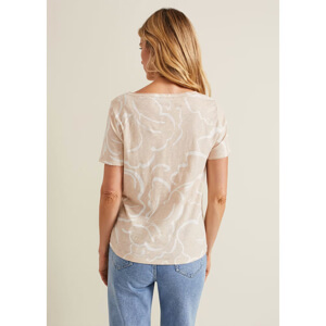 Phase Eight Nia Linear Print Top